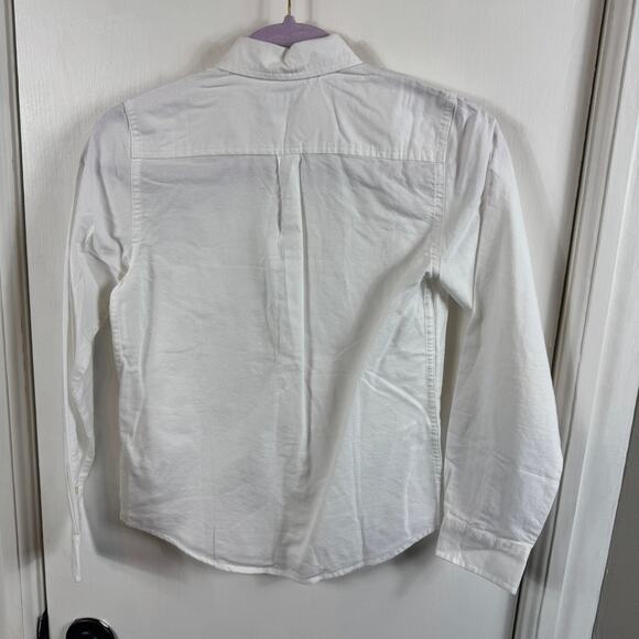 Amazon Essentials Kids White Button Down Shirt L 10 NWT - Picture 9 of 9